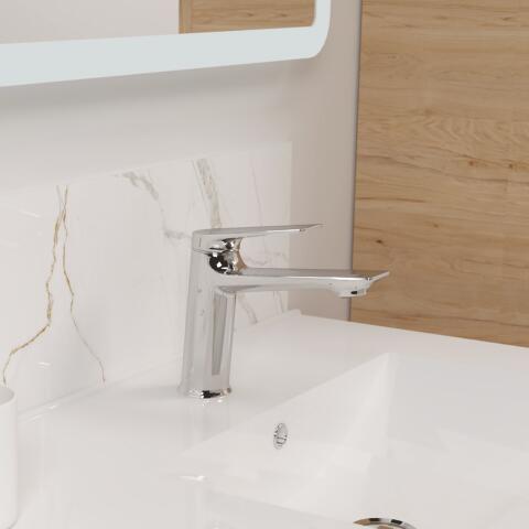 Mitigeur de lavabo Ariane Chromé - Taille S - Ondée